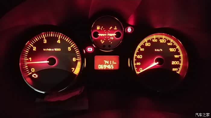 【图】发动机故障灯_标致207论坛_汽车之家论坛