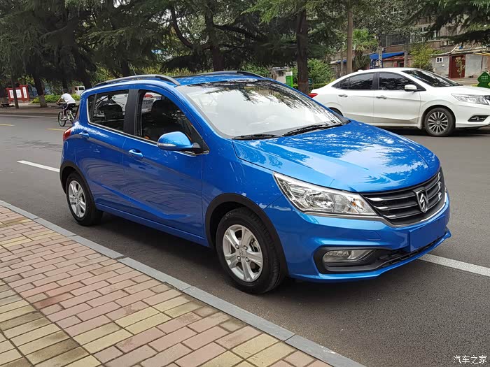 【图】蓝色310豪华版提车了,过两天交作业_宝骏310论坛_汽车之家论坛