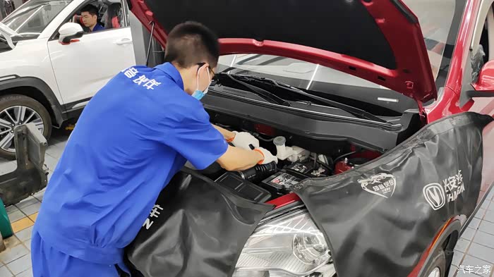 【图】【七夕表白季】cs35老车主为爱车做全面保养_长安cs35论坛_汽车