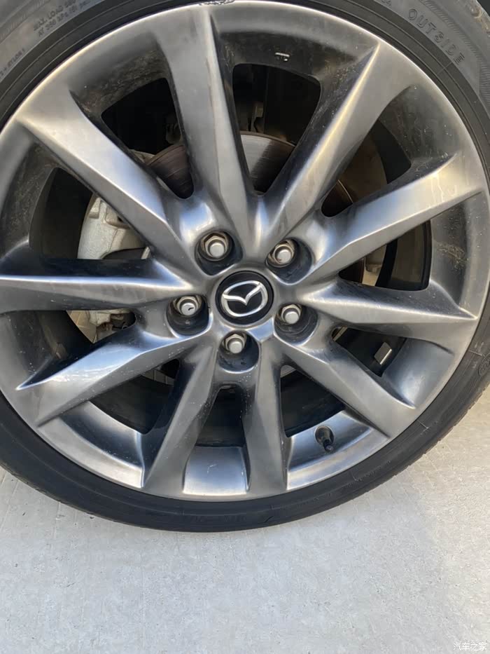 【图】昂克赛拉2.0轮胎_马自达3 昂克赛拉论坛_汽车之家论坛