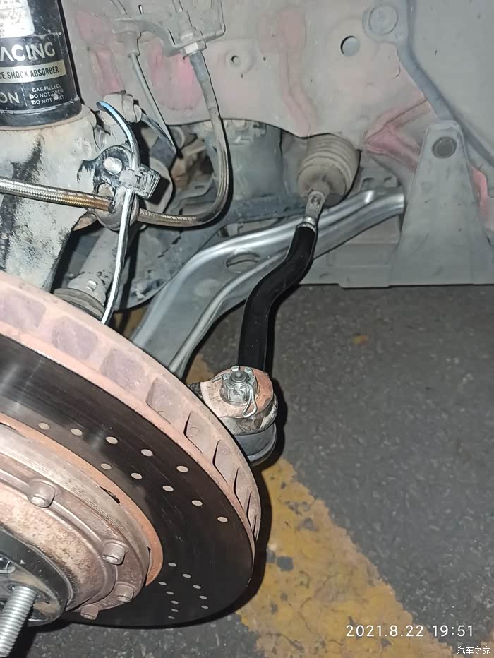 无陨升级十代雅阁下摆臂自带前3度倾角