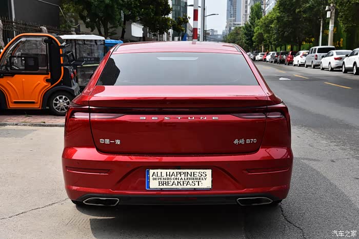 晒座驾b70也晒代言人朱亚文分享我的用车心得