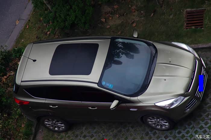 【图】都是全景天窗,x7的采光率——爽!_陆风x7论坛_汽车之家论坛