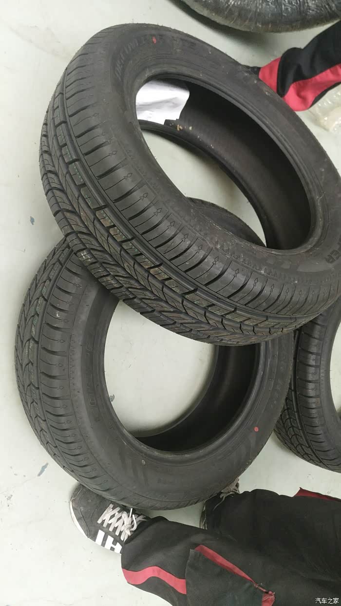 我的新轮胎