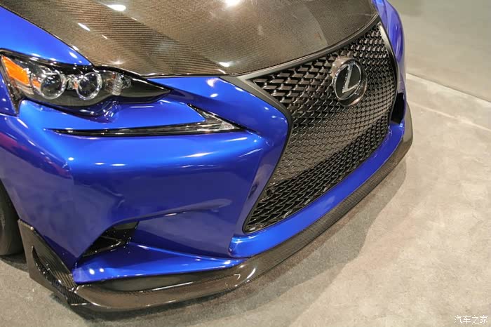 sema首现is200tfsport改装范例