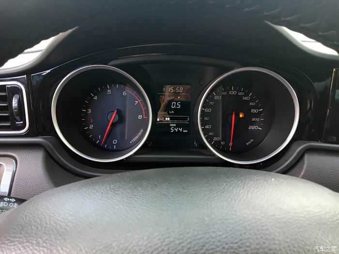【图】第一箱油跑完的油耗_骏派d60论坛_汽车之家论坛
