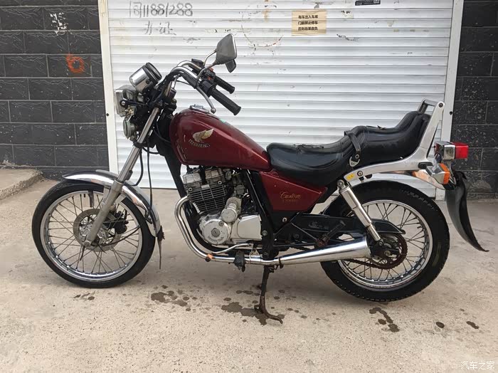 【图】晒晒俺的最新收藏——1984年的本田cbx125_摩托车论坛_汽车之家