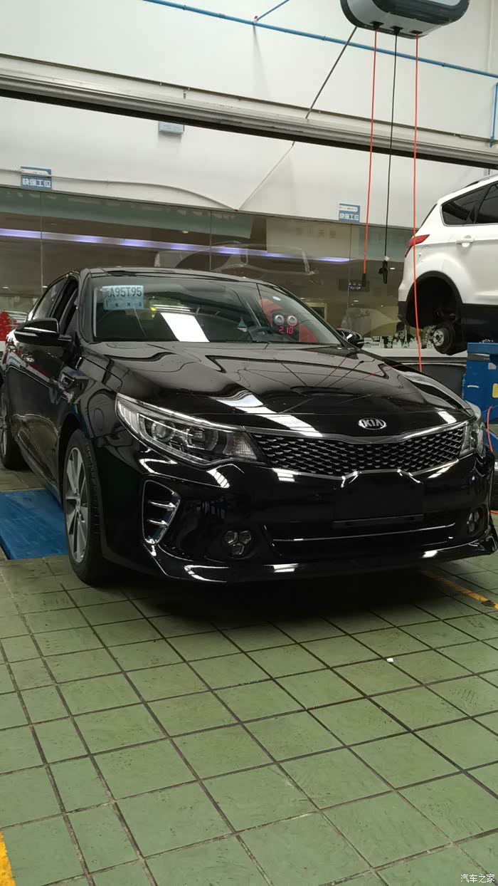 你好我的大黑起亚k516tp提车