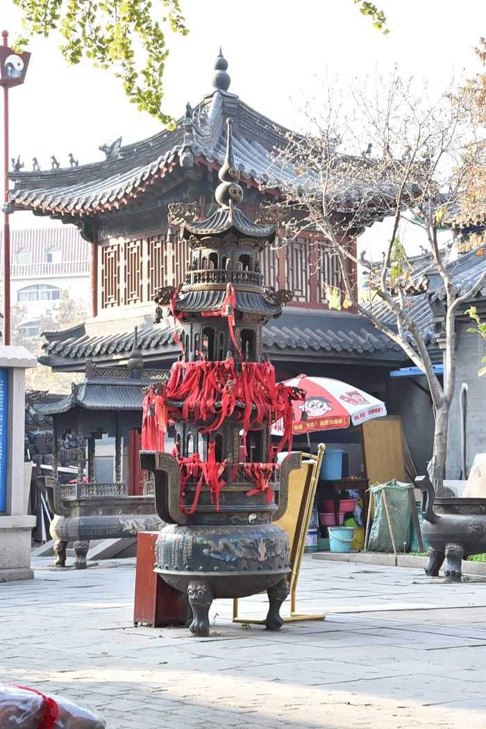 青岛海云庵闲游试拍