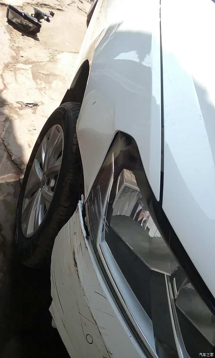 求解大神朗逸撞成这样修好后影响安全驾驶吗