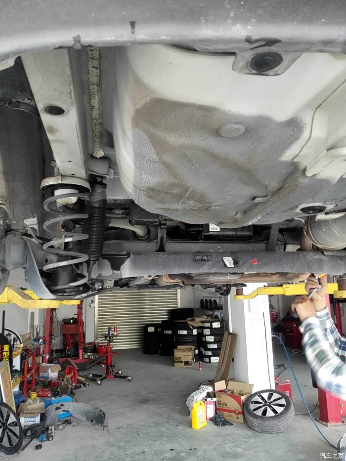 【图】k2底盘装甲作业,求精._起亚k2论坛_汽车之家论坛