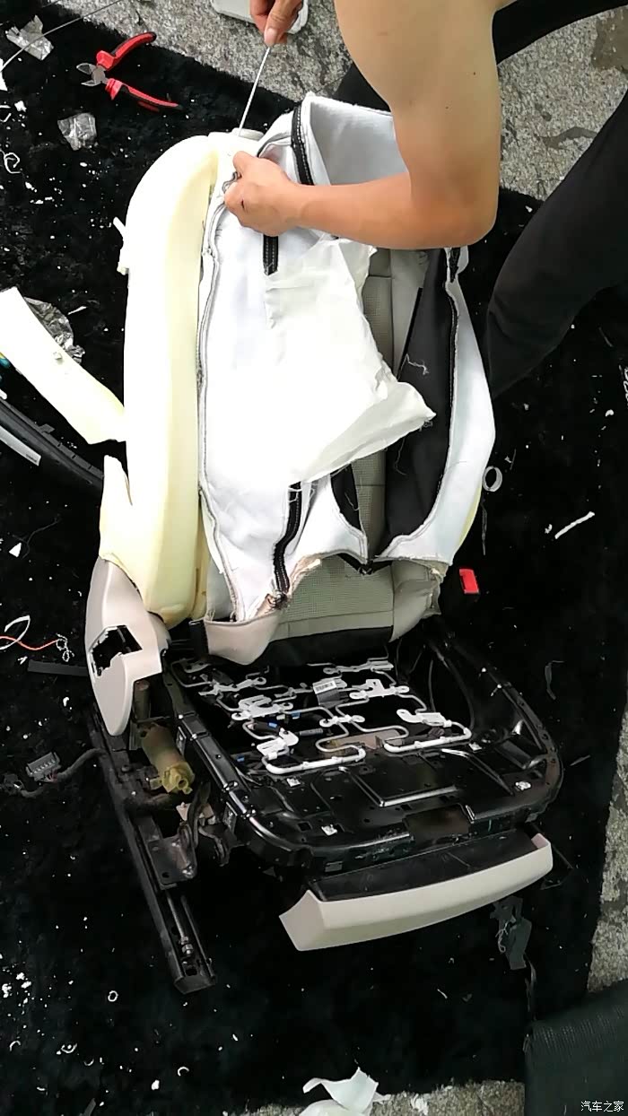 【图】老奥迪a6l加装座椅通风_奥迪a6l论坛_汽车之家论坛