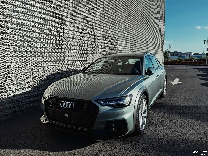 鳄鱼绿的a6allroad颜色真赞