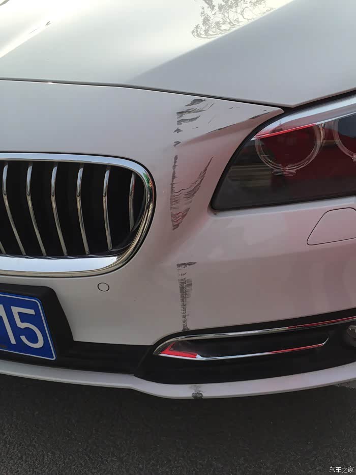 玻璃划痕怎么处理? 求高手支招!_宝马5系论坛_汽车之家论坛