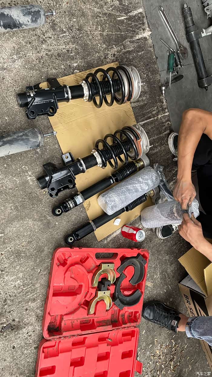 改装第一步 bc-br避震