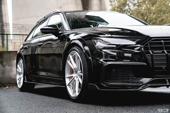 黑武士参见a6allroad外观取向改装完成