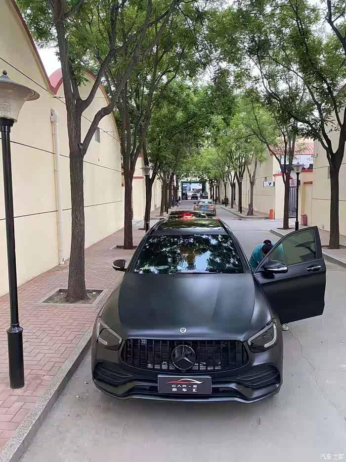 奔驰glc视觉听觉同步升级黑武士诞生一北京一老郭
