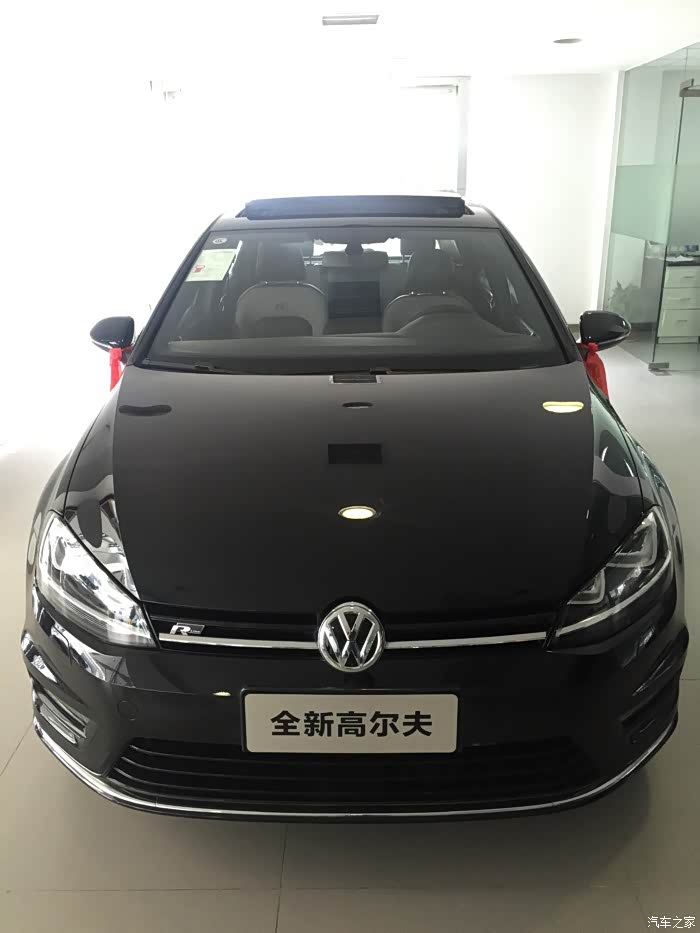 今天订了高尔夫rline黑色