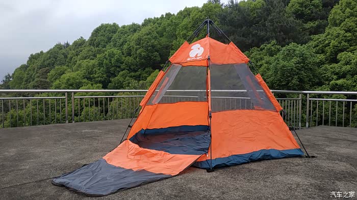 家家众测15拥抱春天走进自然思凯乐六角全自动户外帐篷