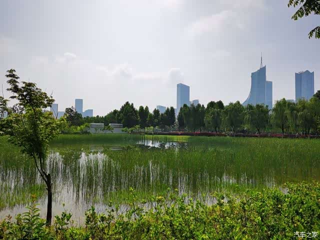 荣威rx5 max自驾游合肥,绿轴公园闲逛