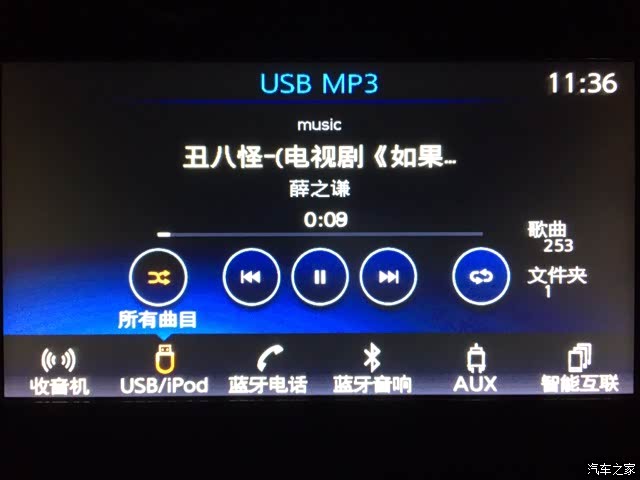 一排图标,最左边的是随机,最右边的是顺序播放.