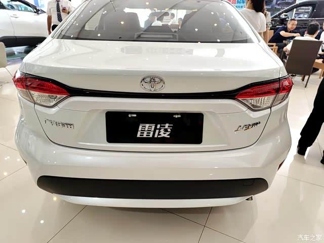 实拍丰田雷凌最低配三缸15l动力加持