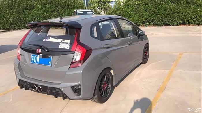 【图】拆了短弹簧后的水泥灰gk5._飞度论坛_汽车之家论坛