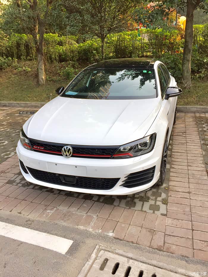 【图】白色gts提车了_凌渡论坛_汽车之家论坛