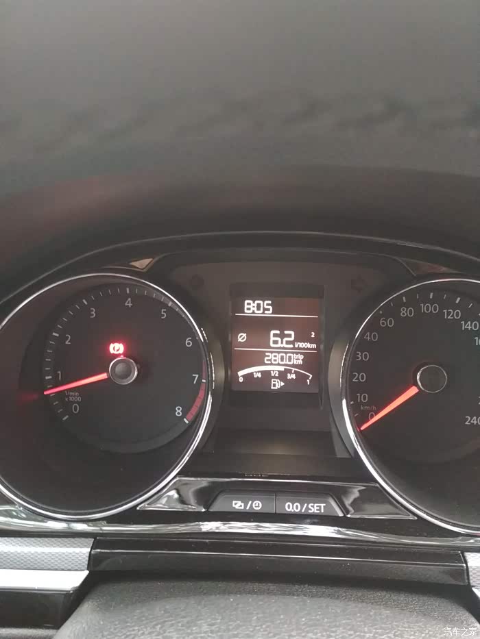 宝来油耗显示怎么每天都不重新计算了?不动了