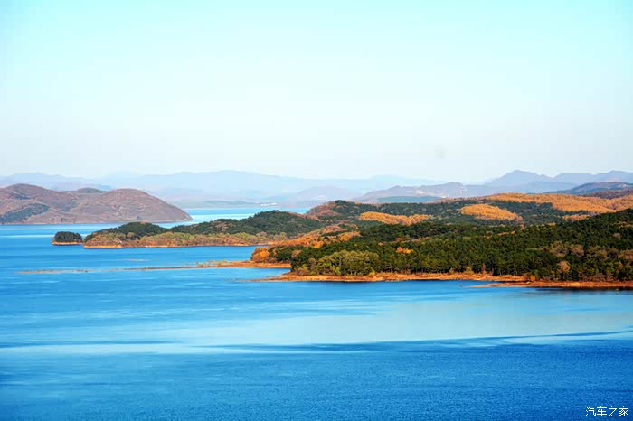 秋水共长天一色抚顺大伙房水库小青岛随拍