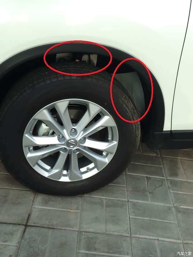 车友们,你们的奇骏轮拱也这样吗?