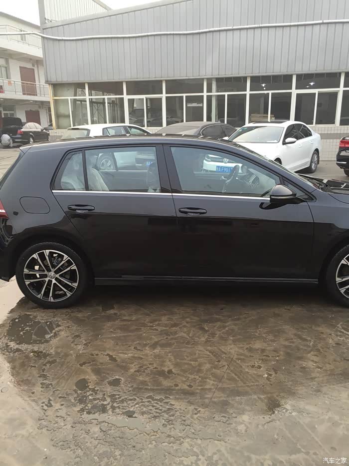 【图】黑色手动r line_高尔夫论坛_汽车之家论坛