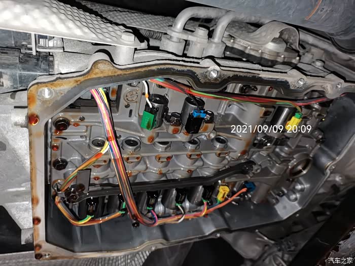 奥迪q7循环机更换变速箱油