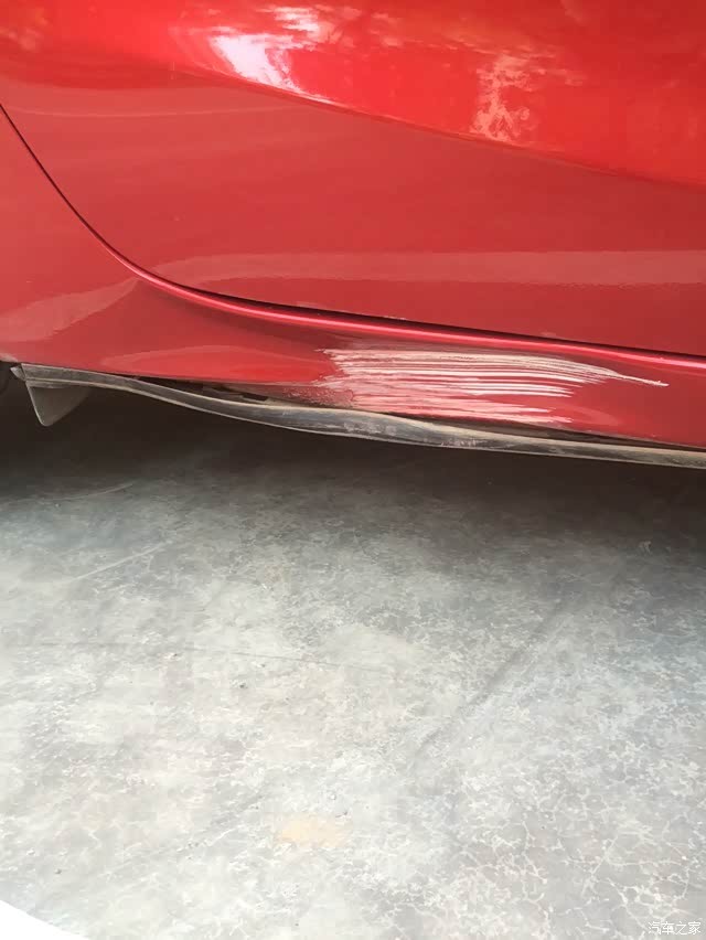 【图】侧裙凹陷_维修保养论坛_汽车之家论坛