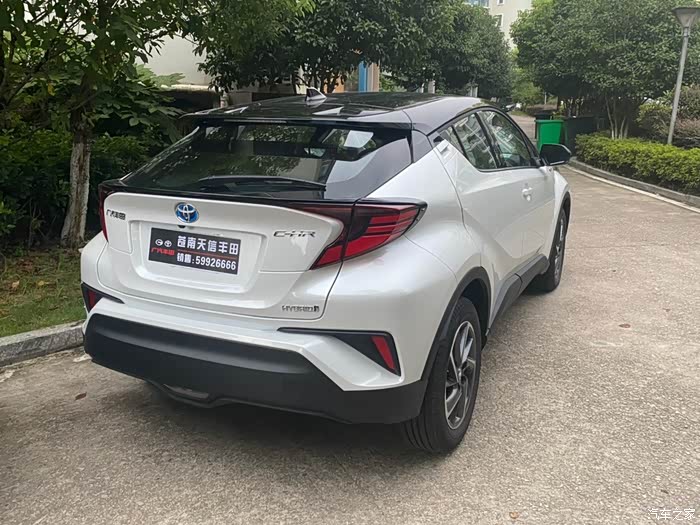 【图】提熊猫色c-hr双擎豪华_丰田c-hr论坛_汽车之家论坛
