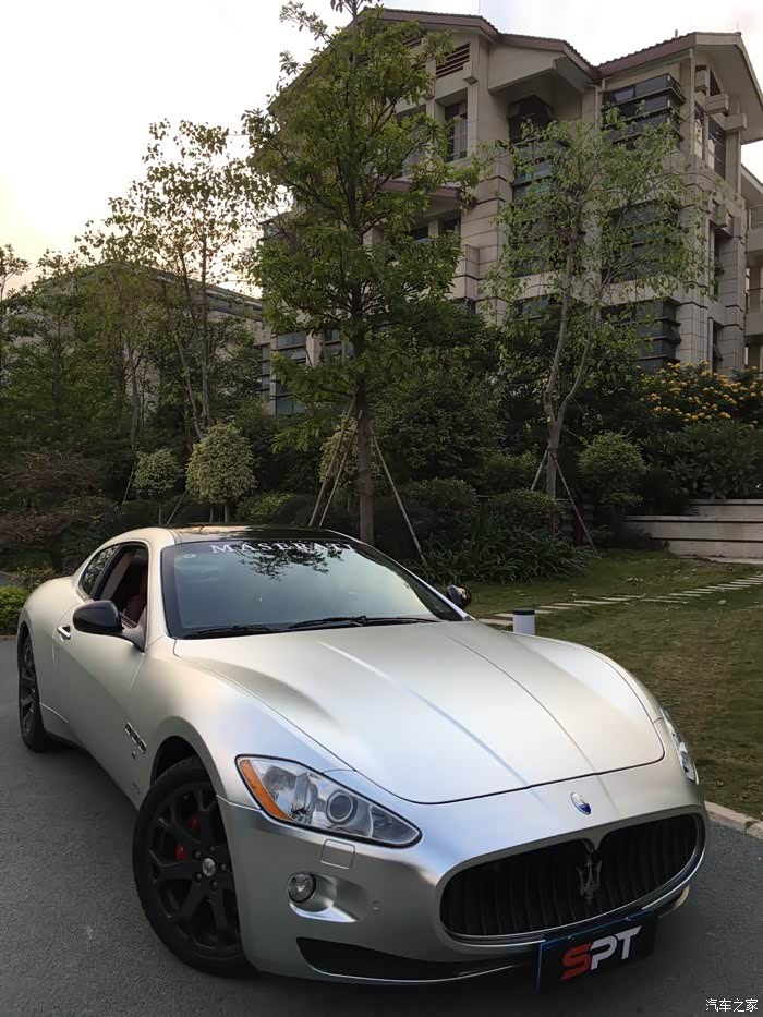 玛莎拉蒂gt贴stm亚光电镀银美图鉴赏
