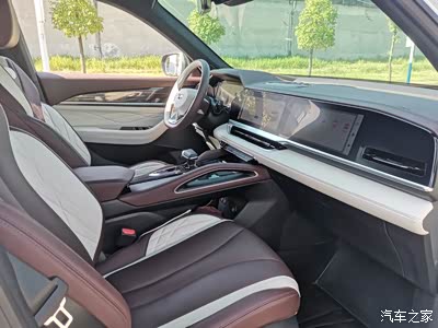 初秋的天,携一片绿意盎然——星越l改色