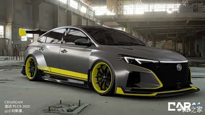 长安逸动plus的简单改装帅气改变