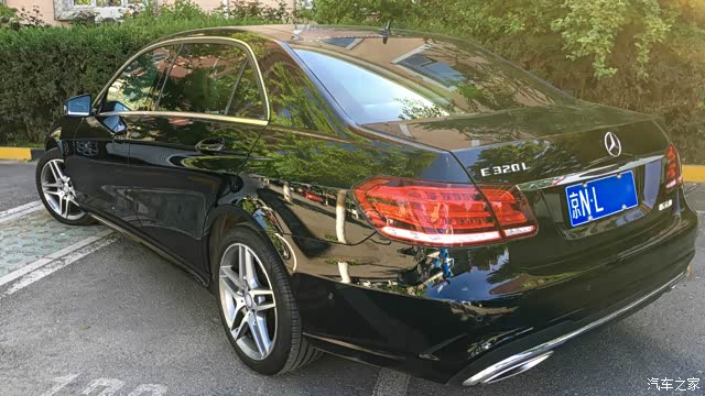 【图】e320l运动生活照~换装原厂led 镜面大标~~_奔驰e级论坛_汽车之