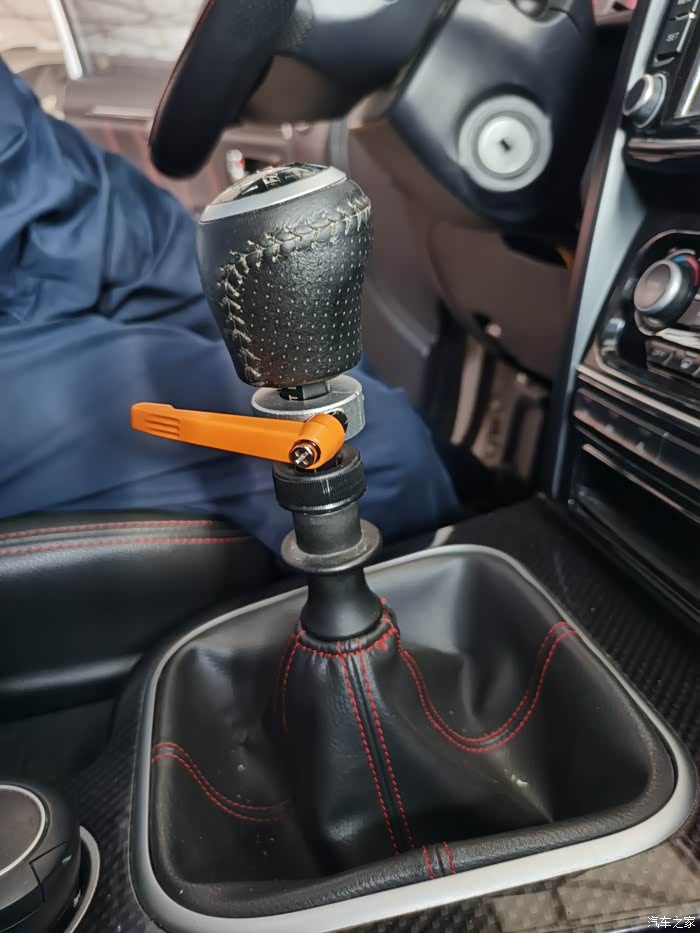 简单加长一下挡把