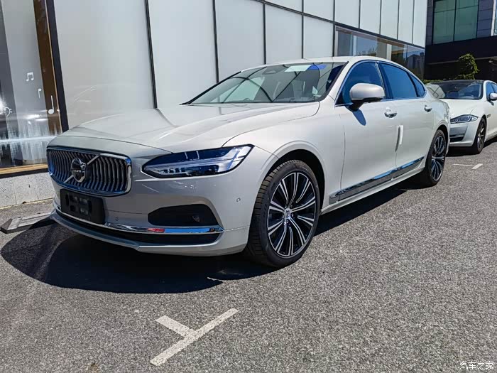 2022款s90智雅 白桦银 灰内 提车作业_沃尔沃s90论坛_汽车之家论坛