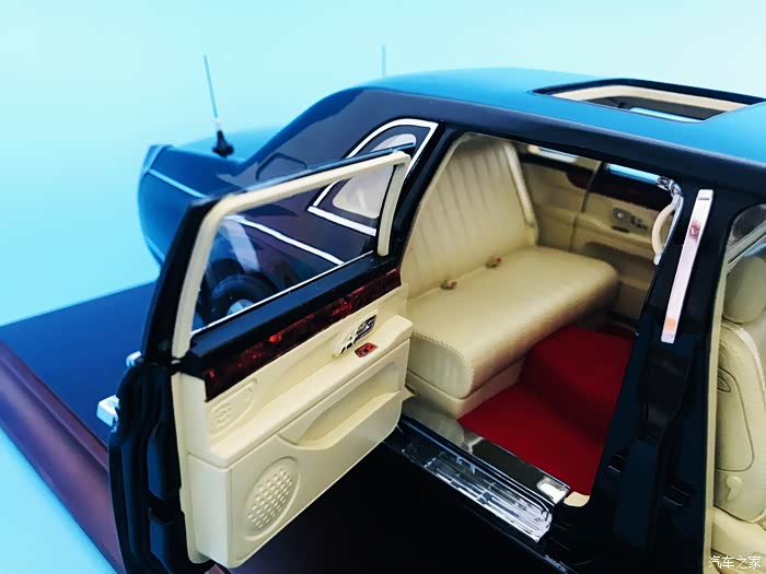 家家众测红旗ca7600j检阅车118合金车模测评