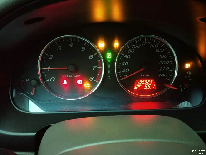 【图】我的马六亮故障灯 求大神指点解决_马自达6论坛_汽车之家论坛