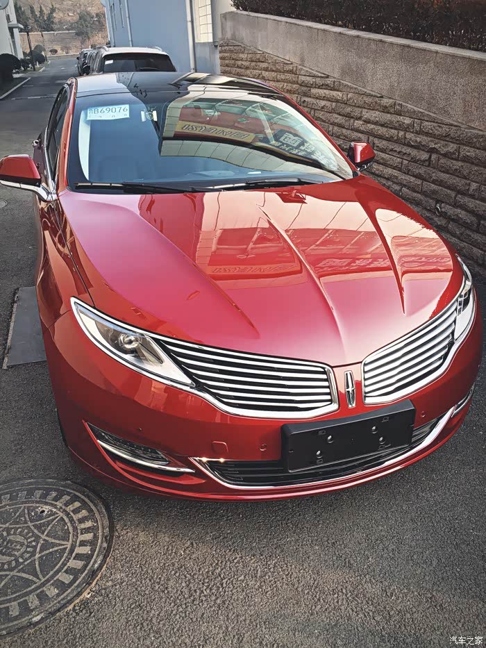【图】元旦提尊雅宝石红_林肯mkz论坛_汽车之家论坛
