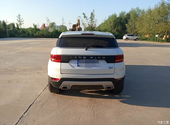 【图】石家庄首辆【landwind x7】昆仑白全景尊贵版