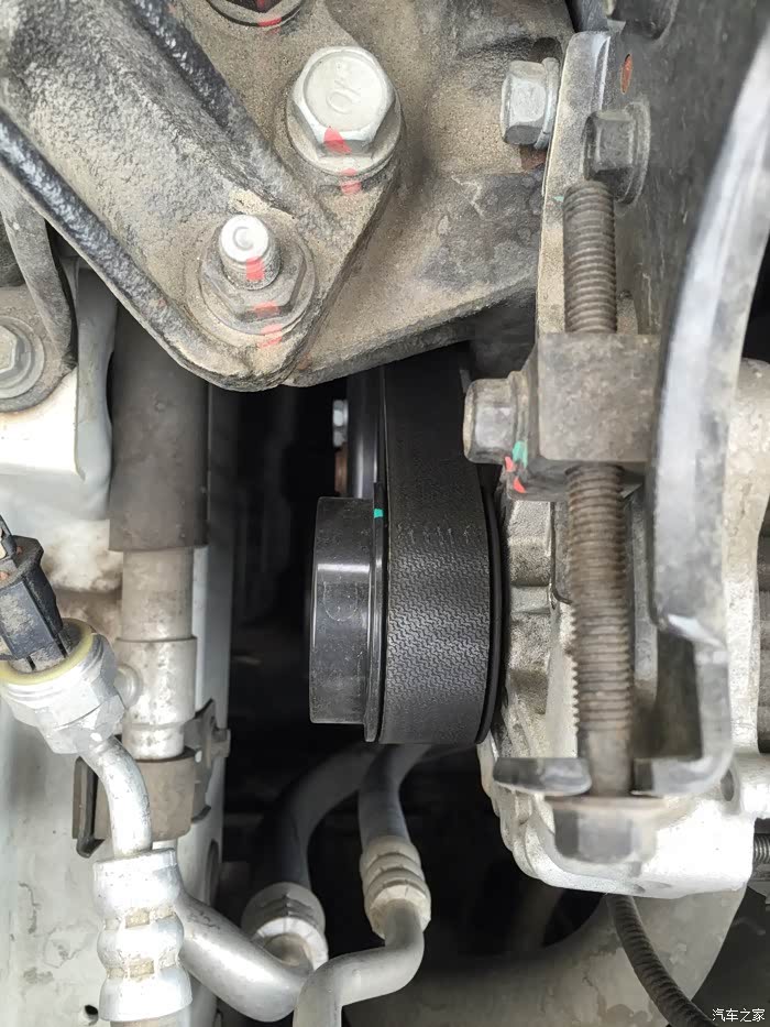 刚刚开一万公里的皮带