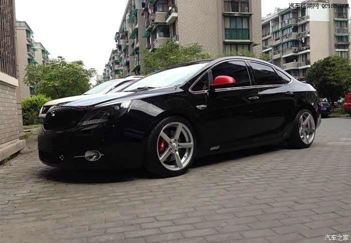 你们谁有英朗gt轮毂改装的照片