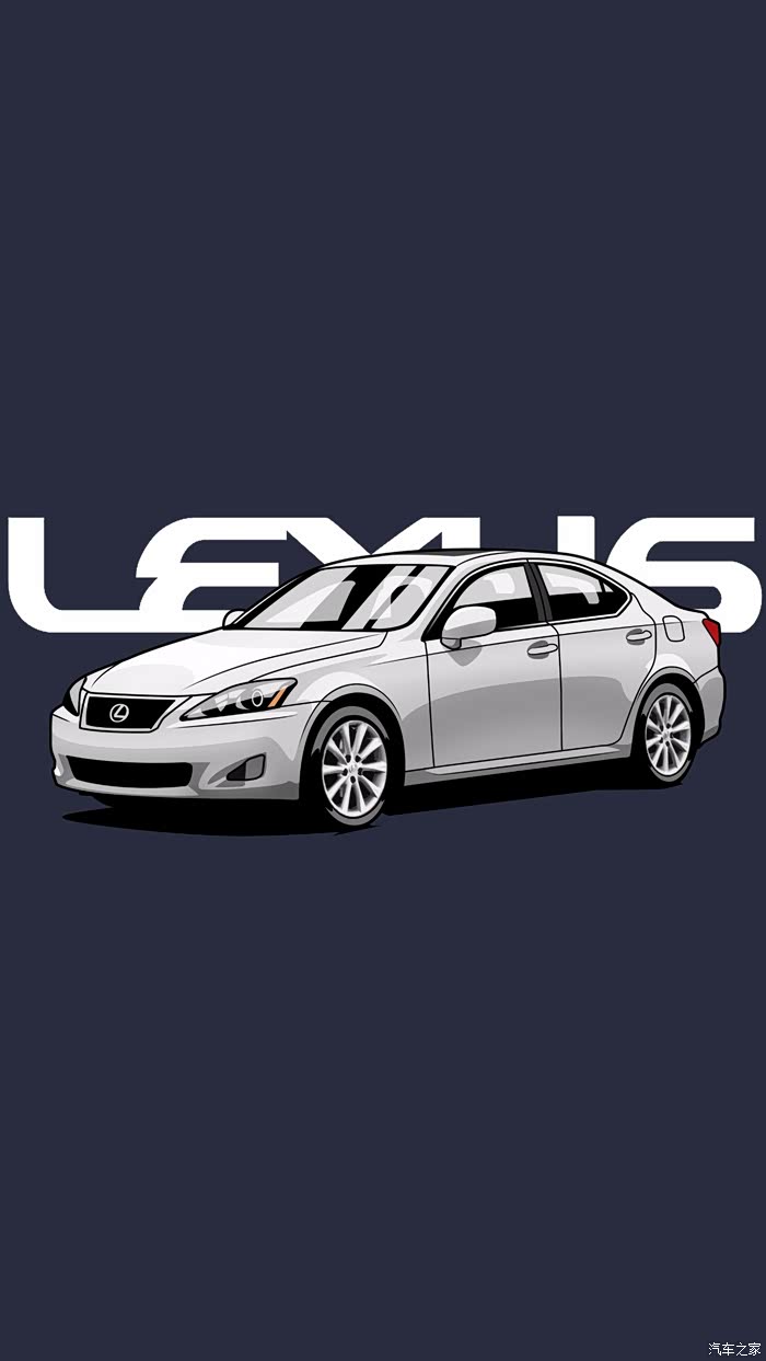 冬天里的一把火 你说我画雷克萨斯is300 独家汽车漫画壁纸