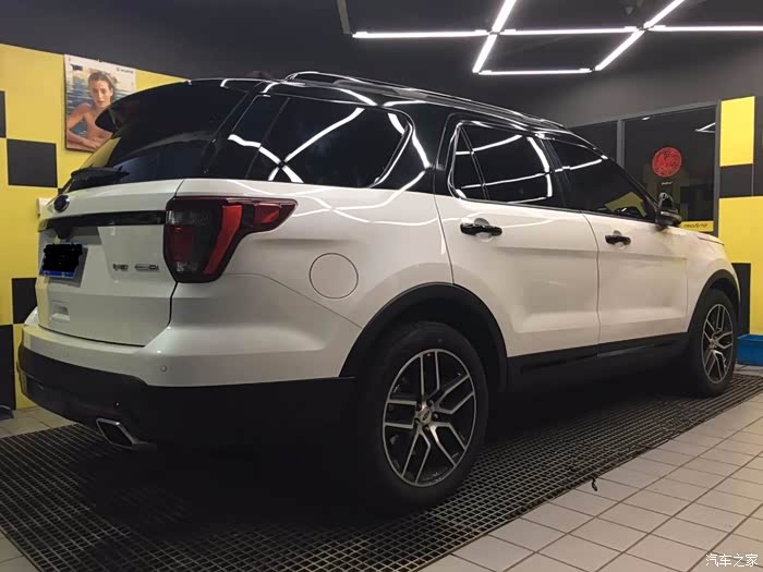 车顶和c柱贴黑膜大家看看效果如何