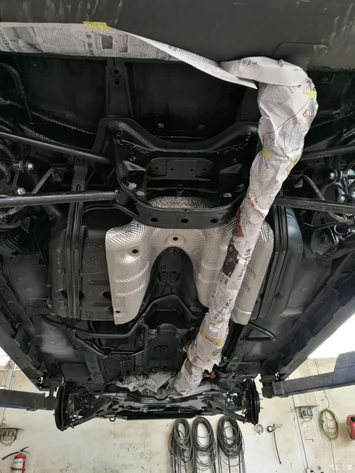 【图】自己家的车间做底盘装甲_哈弗h2论坛_汽车之家论坛